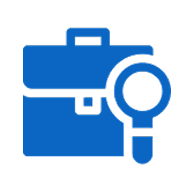 Briefcase Search Icon