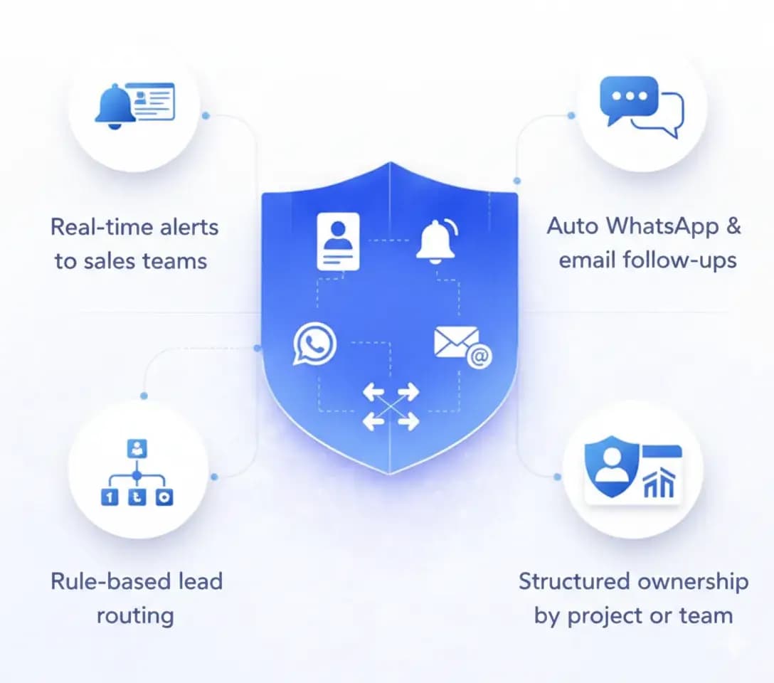 Automated Follow-Ups & Lead Routing